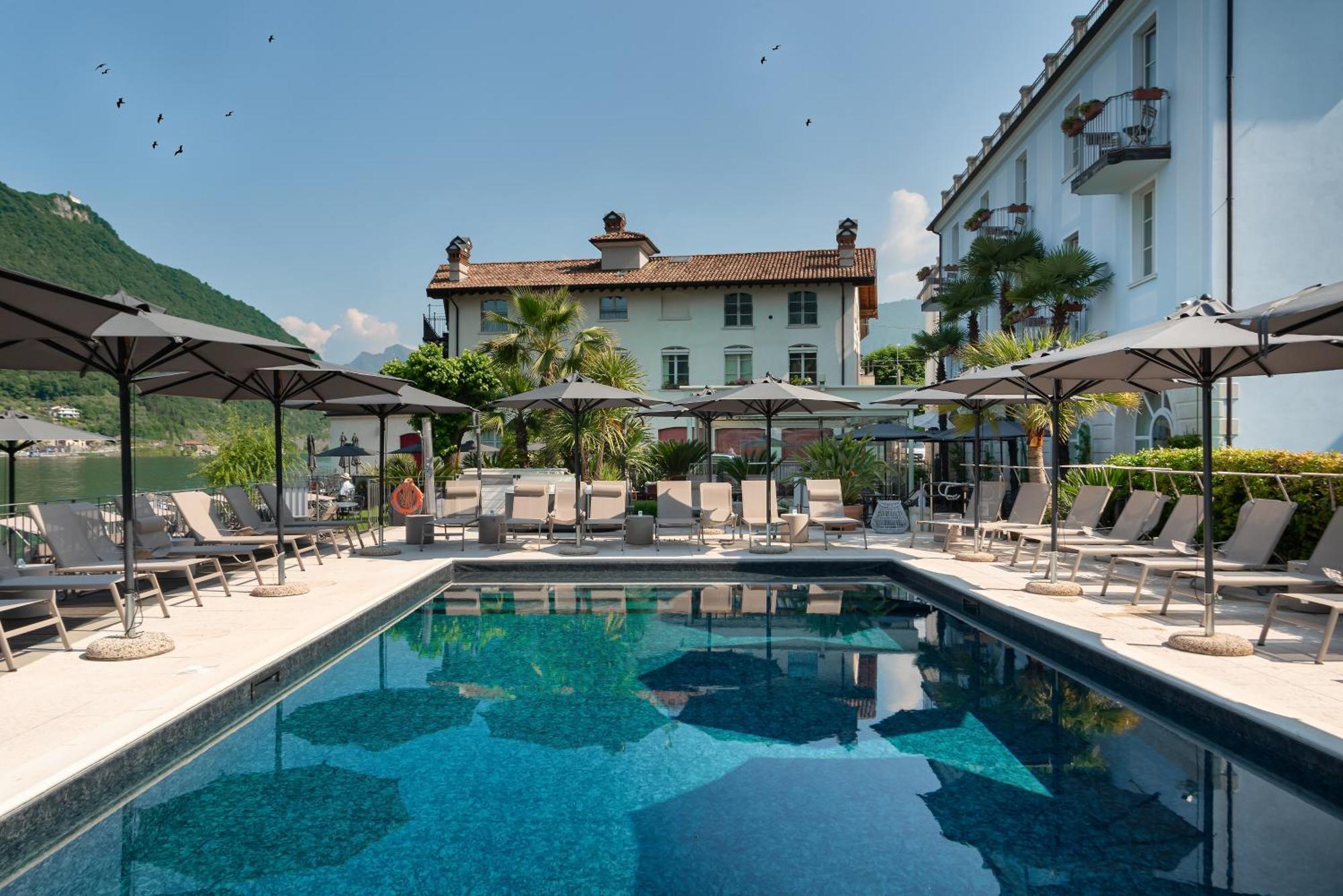 Hotel Rivalago Sulzano Ngoại thất bức ảnh